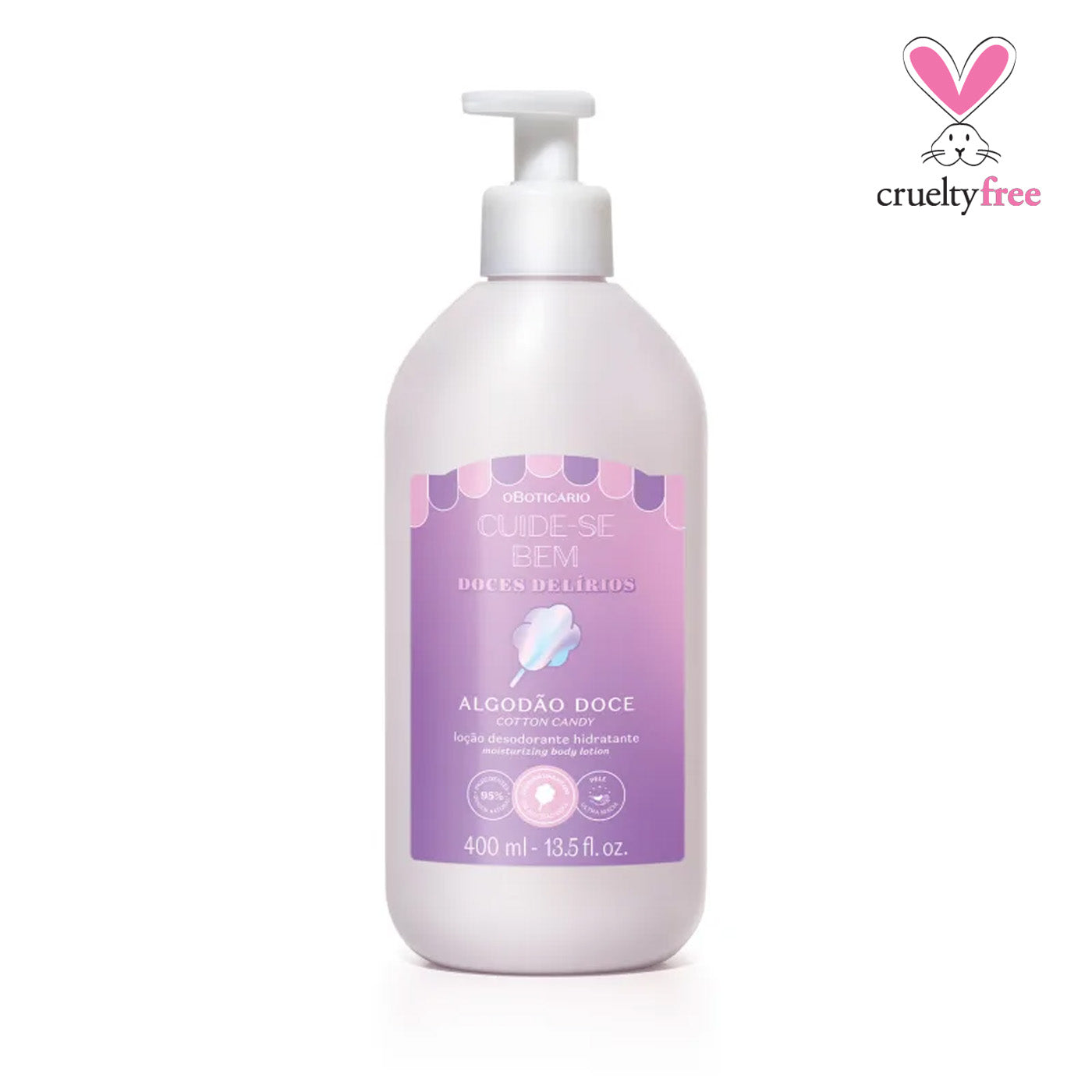 Cuide-se Bem - Cotton Candy Body Lotion