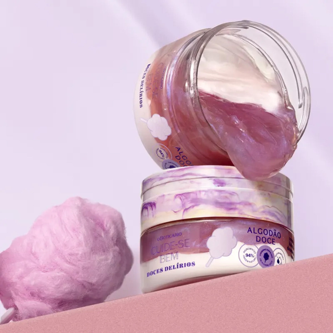 Cuide-se Bem - Cotton Candy Body Cream