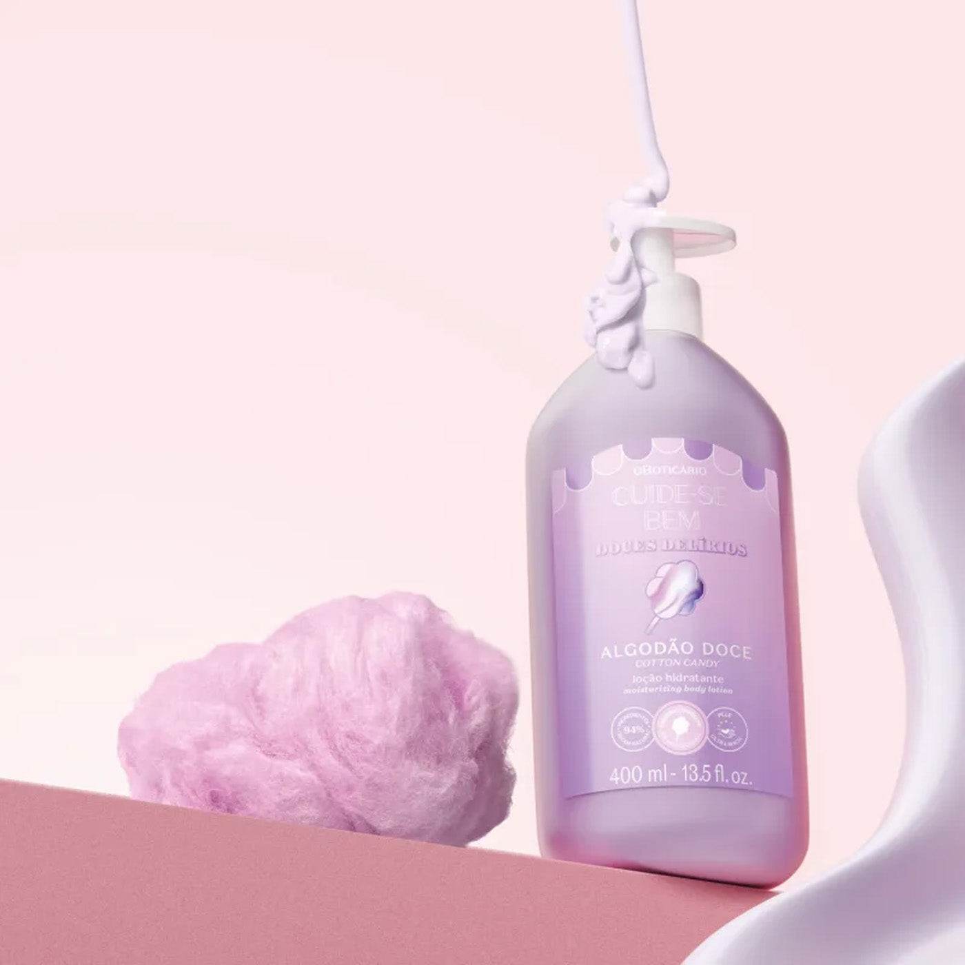 Cuide-se Bem - Cotton Candy Body Lotion