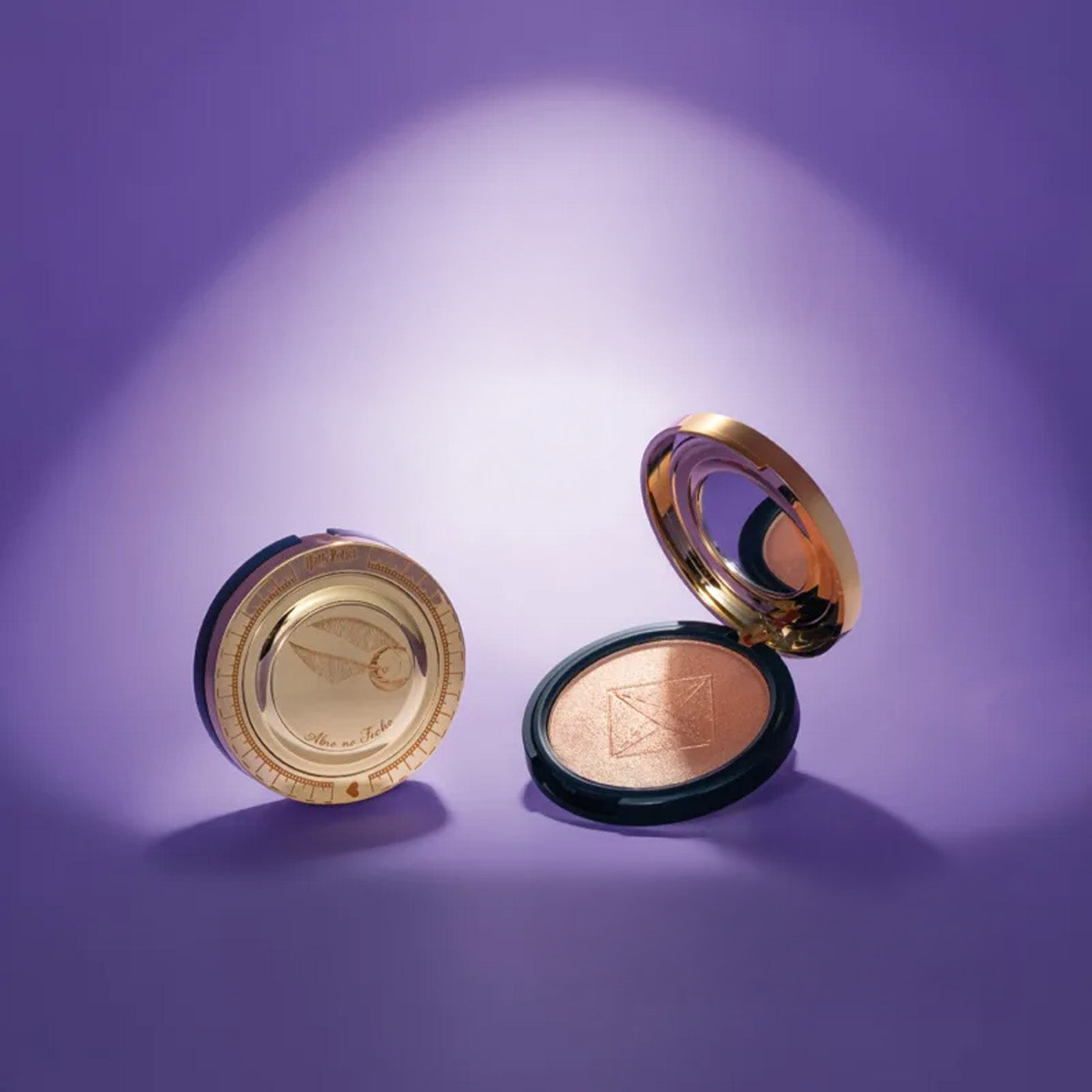 QDB - Harry Potter - The Golden Snitch Creamy Pink Highlighter