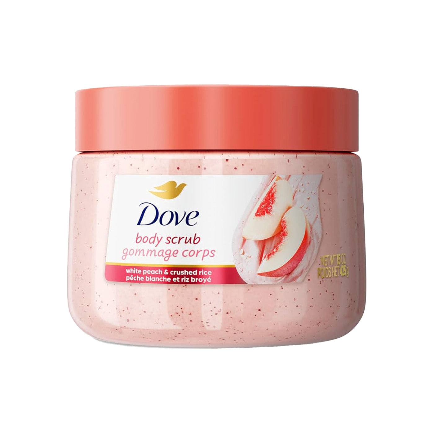 Dove - White Peach & Crushed Rice Scrub