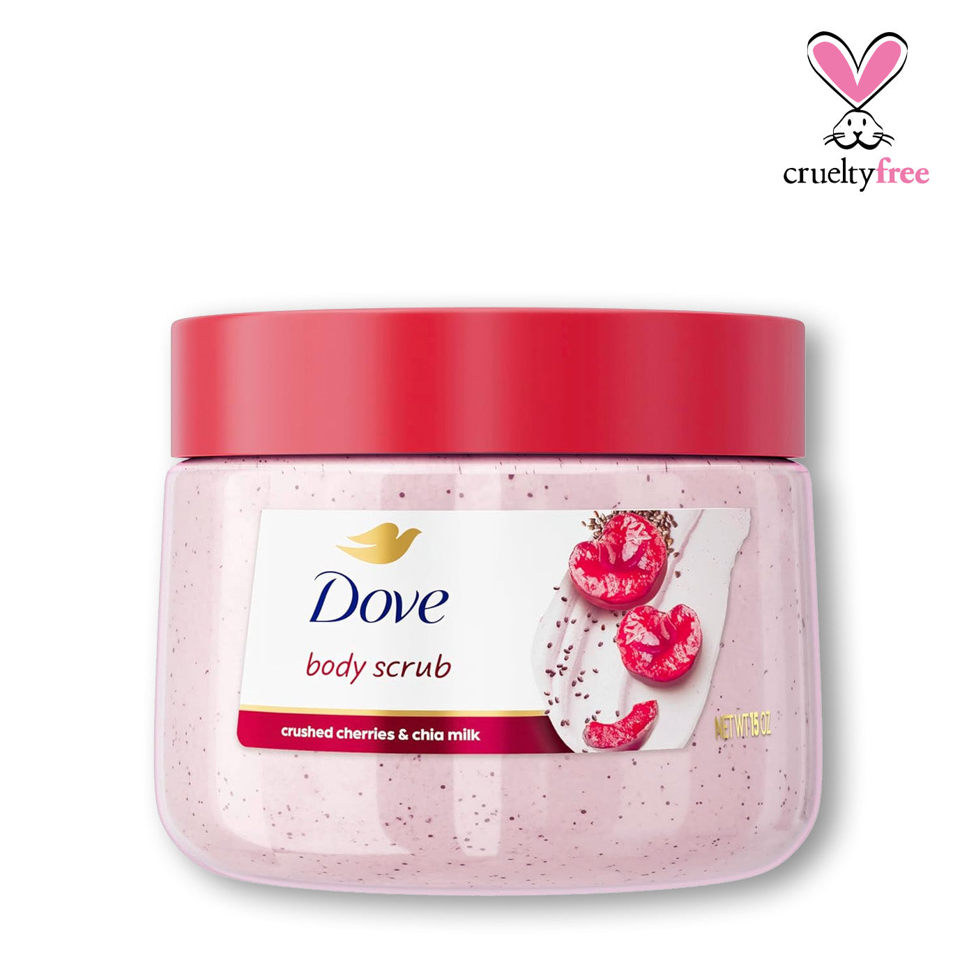 Dove - Cherry & Chia Milk Scrub