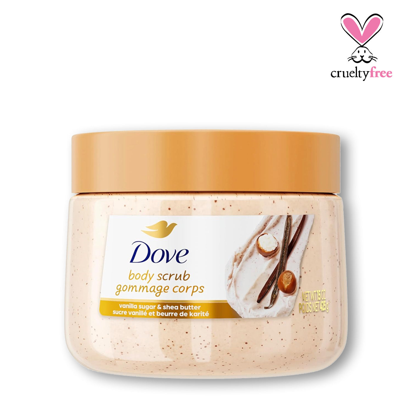 Dove - Vanilla Sugar & Shea Butter Scrub